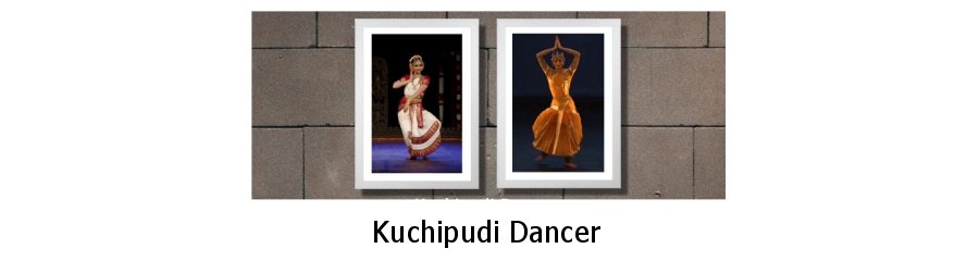 Kuchipudi Dancers Framed Prints